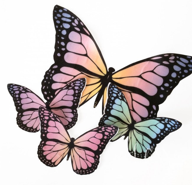 Spring Decorating & DIY Fabric Butterflies – Bliss & Miscellaneous